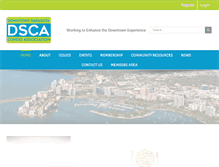 Tablet Screenshot of downtownsarasotacondoassoc.com